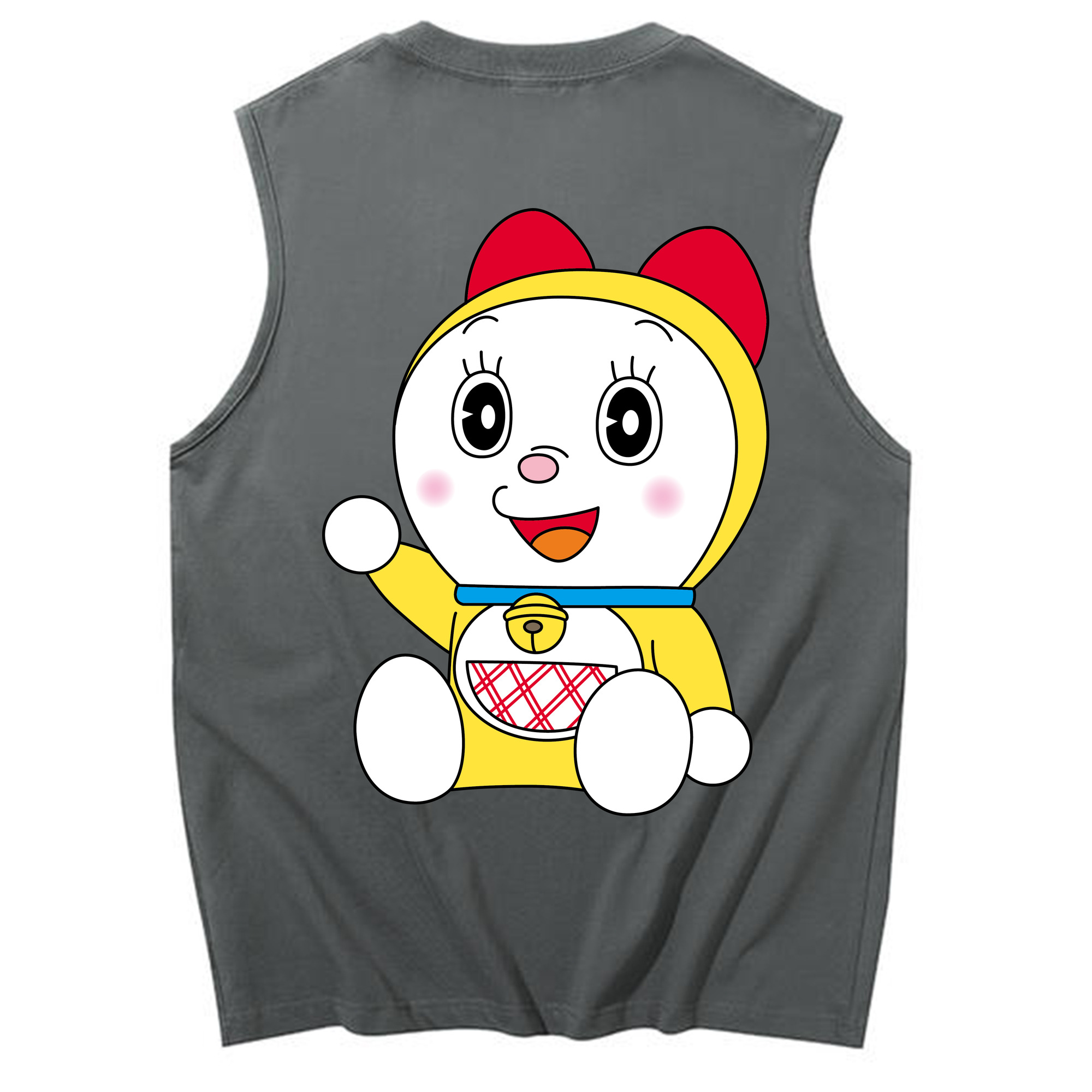 （画像用） ドラえもん ドラミ Doraemon Dorami コットン100％タンクトップ（背面プリント）